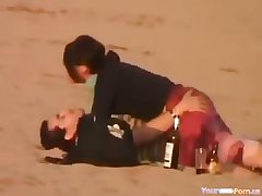 Crazy Girl Rides Her BF In Public